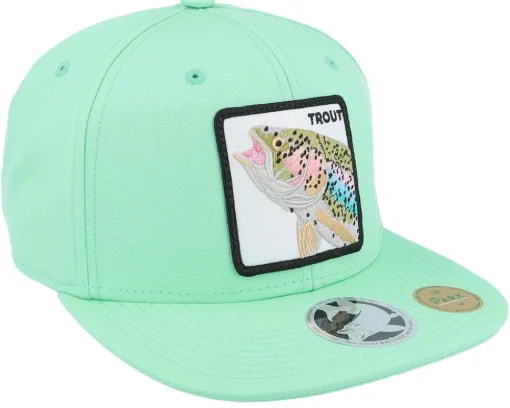 Snapback-Skillfish Pro Fishing Trout Teal Sustainable Snapback - Green