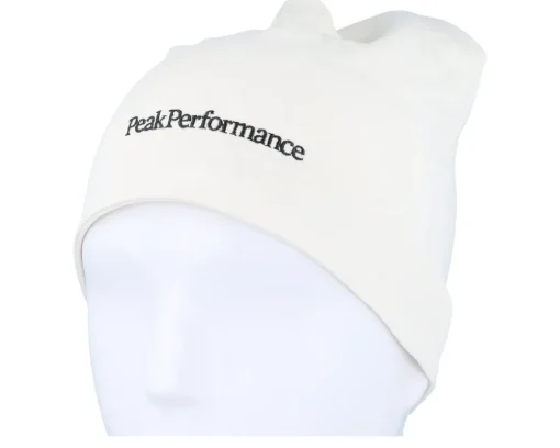 Traditional Beanies-Peak Performance Progress Hat Vintage Beanie - White