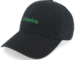 Skate-Emerica Pure Gold Dad Hat /Green Dad Cap - Black