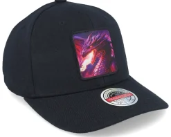 Adjustable-Iconic Purple Dragon Black Adjustable -