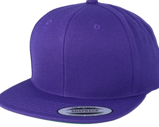 Blanks-Yupoong Snapback - Purple