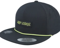 Snapback-Rip Curl Quick Dry Cap Black Snapback -