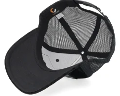 Trucker-Scenes Quiet Place Velvet Black/Black A-frame Trucker -