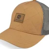 Clearance John Deere Quilted Hat Coyote Brown Trucker -