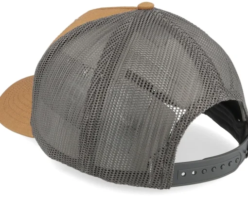 Clearance John Deere Quilted Hat Coyote Brown Trucker -