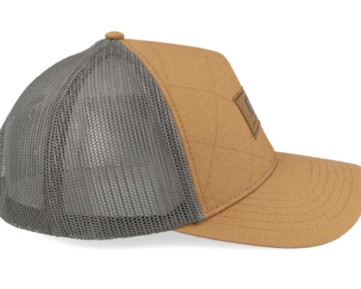 Clearance John Deere Quilted Hat Coyote Brown Trucker -