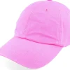 Dad Cap-Richardson R55 Solid Hot Dad Cap - Pink