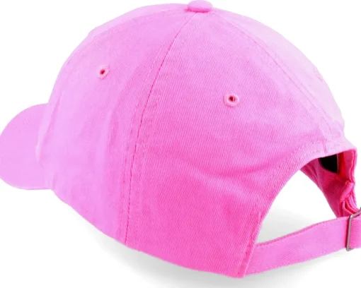Dad Cap-Richardson R55 Solid Hot Dad Cap - Pink