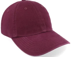 Outlet Richardson R55 Solid Maroon Dad Cap - Red