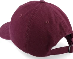Outlet Richardson R55 Solid Maroon Dad Cap - Red