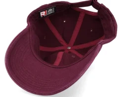 Outlet Richardson R55 Solid Maroon Dad Cap - Red