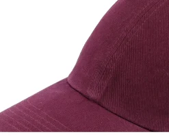 Outlet Richardson R55 Solid Maroon Dad Cap - Red