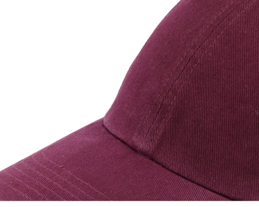 Outlet Richardson R55 Solid Maroon Dad Cap - Red