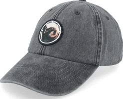 Sale Scenes Raccoon Pedro Round Patch Washed Black Dad Cap -