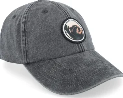 Sale Scenes Raccoon Pedro Round Patch Washed Black Dad Cap -