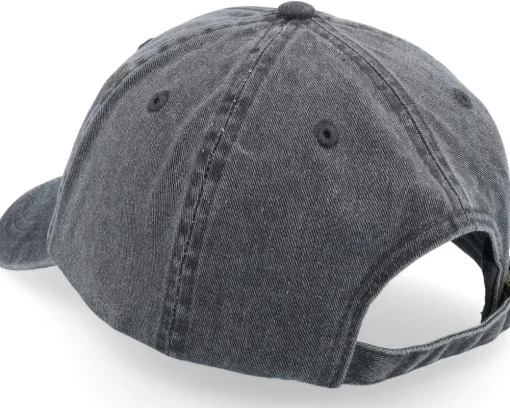 Sale Scenes Raccoon Pedro Round Patch Washed Black Dad Cap -