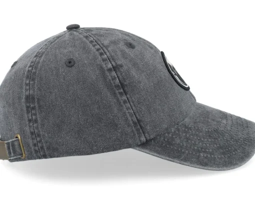 Sale Scenes Raccoon Pedro Round Patch Washed Black Dad Cap -