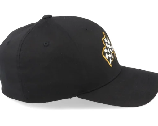 Flexfit-Born To Ride Racing Flags Black Flexfit -