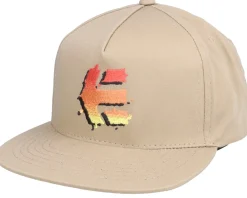 Snapback | Skate-Etnies Rad Tabletop Khaki Snapback -