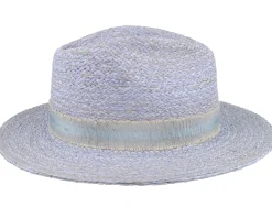 Straw Hat-Stetson Raffia Blue Traveller -