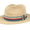 Straw Hat-Stetson Raffia Crochet Beige Traveller Straw Hat -