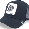 Trucker-Goorin Bros. Rager Alpha A-frame Black Trucker -