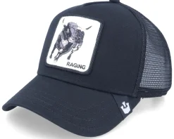 Trucker-Goorin Bros. Rager Alpha A-frame Black Trucker -