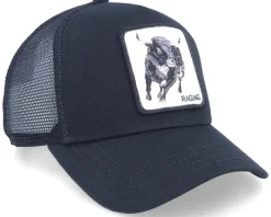 Trucker-Goorin Bros. Rager Alpha A-frame Black Trucker -