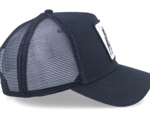 Trucker-Goorin Bros. Rager Alpha A-frame Black Trucker -