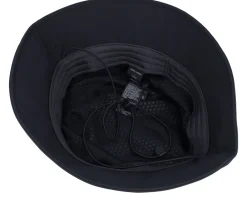Buckets-Jack Wolfskin Rain Hat Black Bucket -