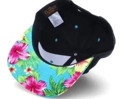 Snapback-Unicorns Rainbow Farting Unicorn Black/Hawaiian Snapback -