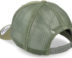 Trucker-Skillfish Rainbow Trout Fish Olive Trucker -