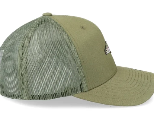 Trucker-Skillfish Rainbow Trout Fish Olive Trucker -