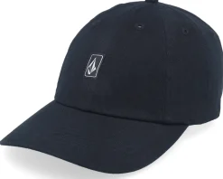 Fashion Volcom Ramp Stone Hat Black Dad Cap -