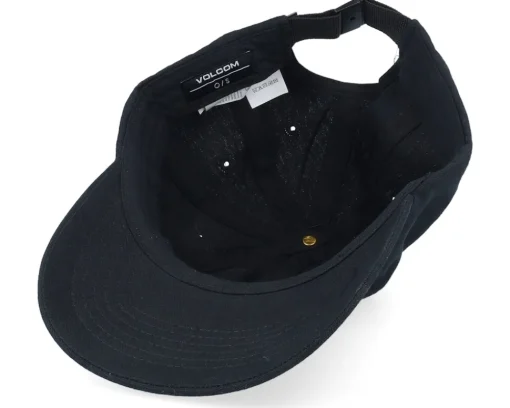 Fashion Volcom Ramp Stone Hat Black Dad Cap -