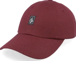 Online Volcom Ramp Stone Hat Merlot Dad Cap -