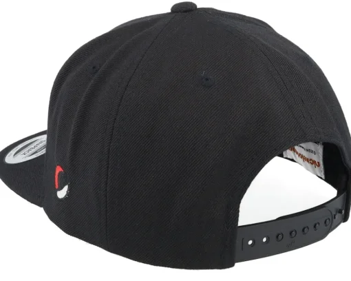 Snapback-TMNT Raphael Face Snapback - Black