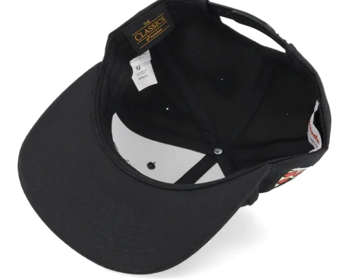 Snapback-TMNT Raphael Face Snapback - Black