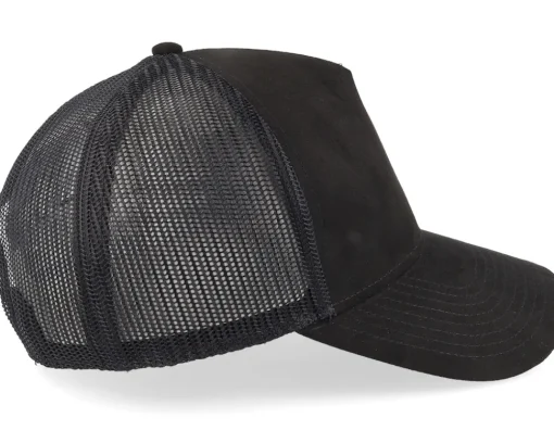 Clearance Atlantis Rapper Suede Trucker - Black