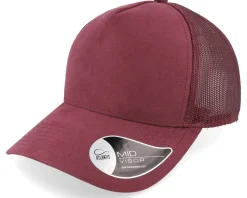 Blanks-Atlantis Rapper Suede Burgundy Trucker - Red