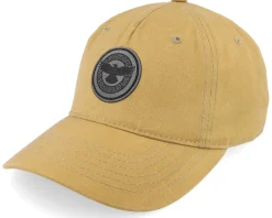 Discount Vikings Raven Viking 436 Waxed Cotton Dark Tan Dad Cap - Beige