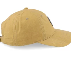 Discount Vikings Raven Viking 436 Waxed Cotton Dark Tan Dad Cap - Beige