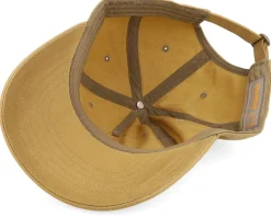 Discount Vikings Raven Viking 436 Waxed Cotton Dark Tan Dad Cap - Beige