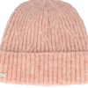 Knitted Beanies-Seeberger Recycelt Polyester Mix Pink Beanie -