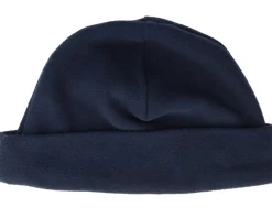 Organic Beanies-Beechfield Recycled Fleece French Navy Cuff - Blue