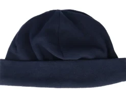 Organic Beanies-Beechfield Recycled Fleece French Navy Cuff - Blue