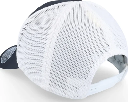 Organic Caps-Flexfit Recycled Mesh Black/White 110 Trucker -