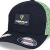 Sport-Padelville Recycled Mesh Patch Logo Black/Neon Flexfit -