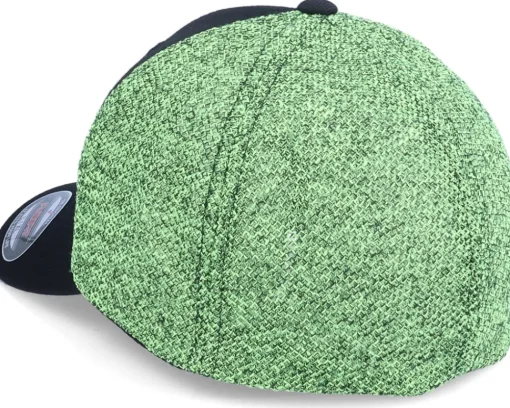 Sport-Padelville Recycled Mesh Patch Logo Black/Neon Flexfit -