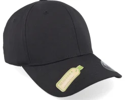 Organic Caps-Flexfit Recycled Polyester - Black